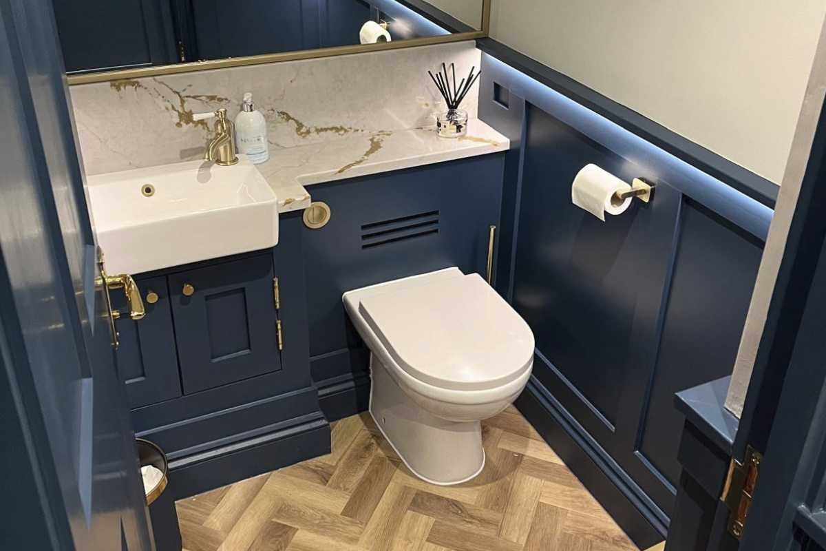school bathroom refurbishment at brighton college