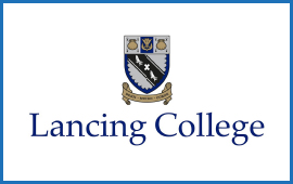 Lancing College school logo 