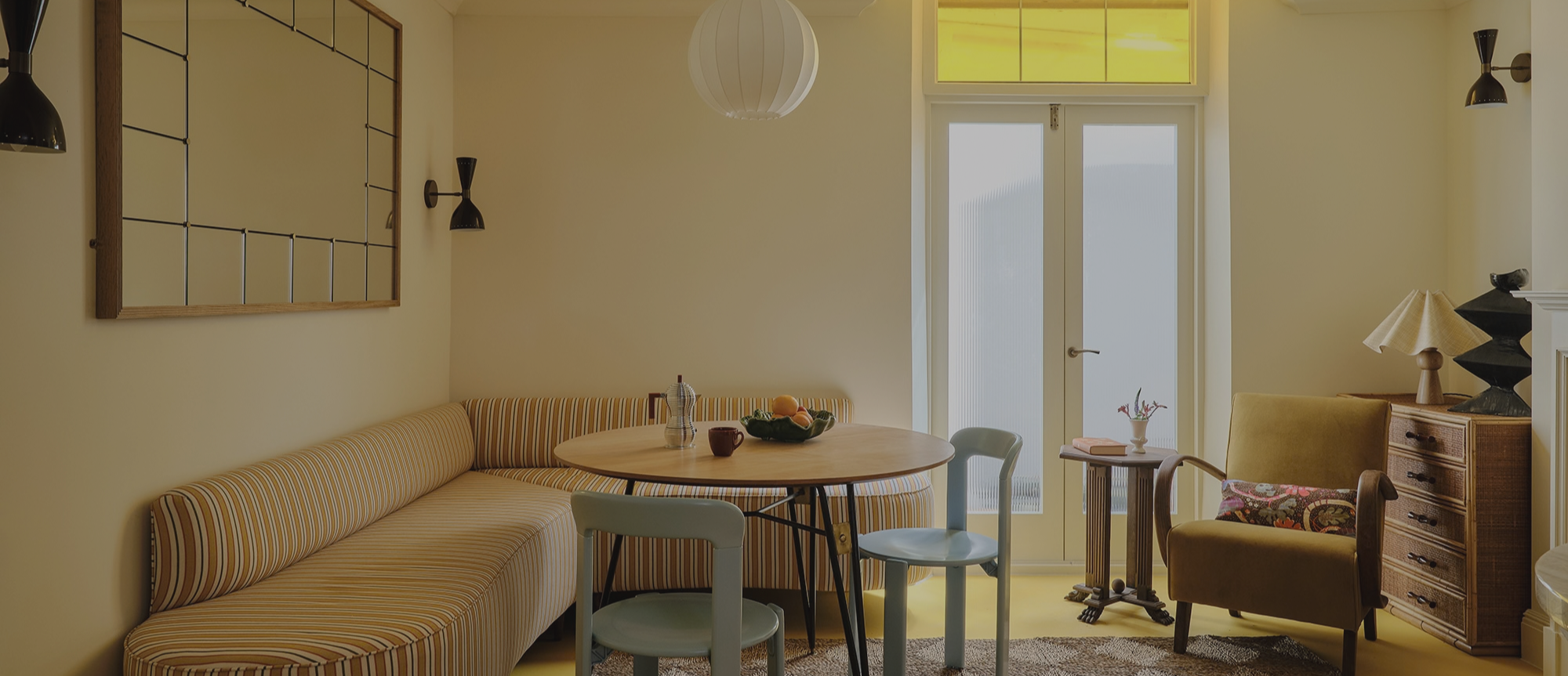 Dining room at Upper Market Street in Brighton