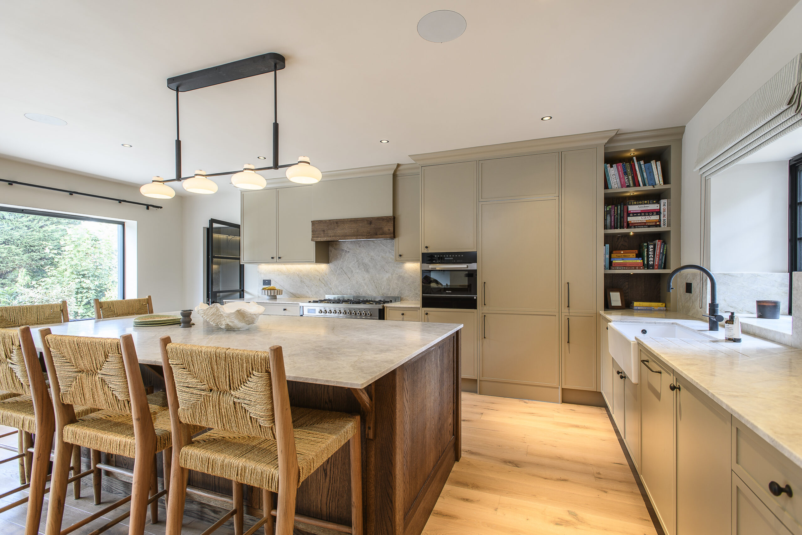 Open plan kitchen/ diner renovation at Rossmead in Hassocks